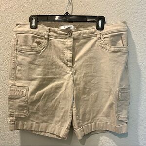 White House Black Market Khaki Shorts